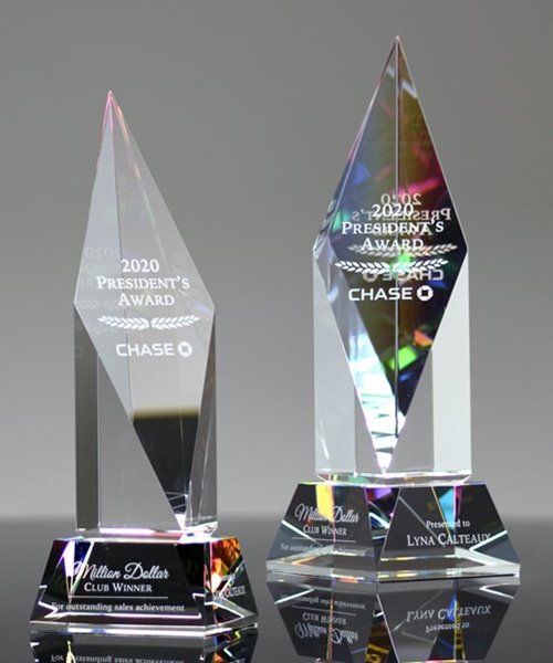 EDCO Accomplishment Peak Crystal Award